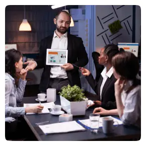 Sidekick Creative Company team collaborating on innovative digital solutions for enhanced online presence.