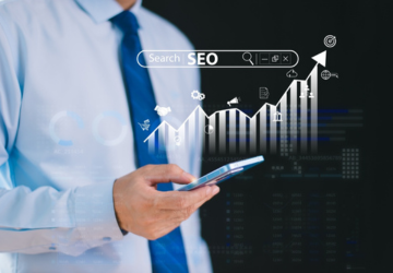 Sidekick Creative Company team assessing SEO strategies for improved search engine visibility and organic growth.